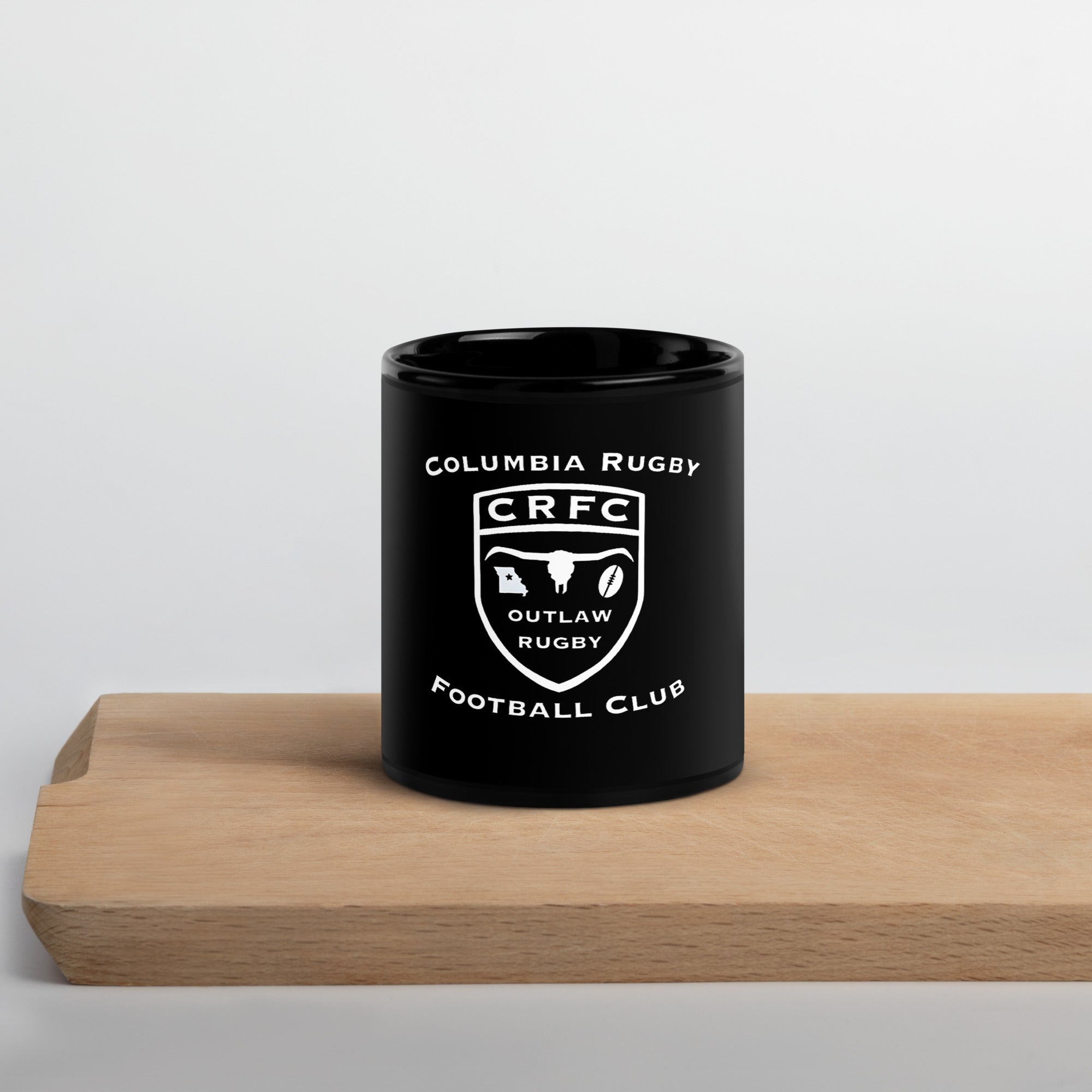 Outlaw Black Glossy Mug